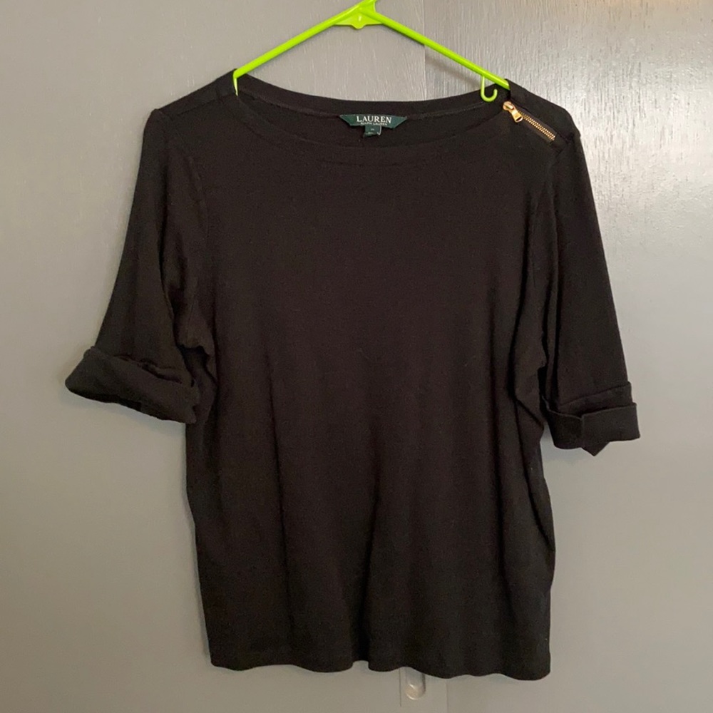 Black Lauren by Ralph Lauren top